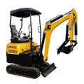 MS20 2-ton mini excavator with Kubota diesel engine and thumb clip