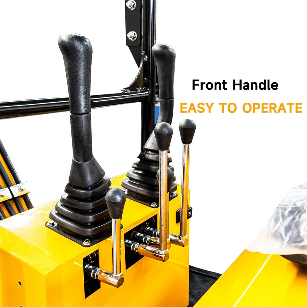 MMS MS10C 1-Ton Mini Excavator – 13.5 HP Gas with Thumb Clip