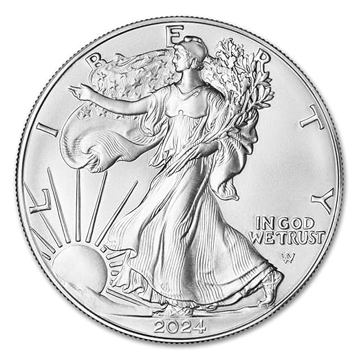 Silver American Eagle coin 2024