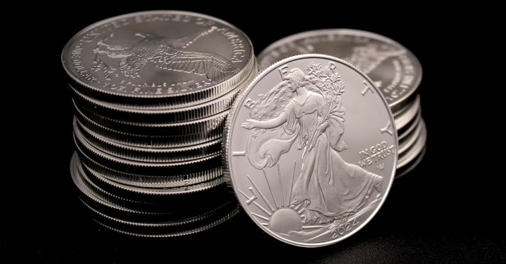 Silver American Eagle coin 2024