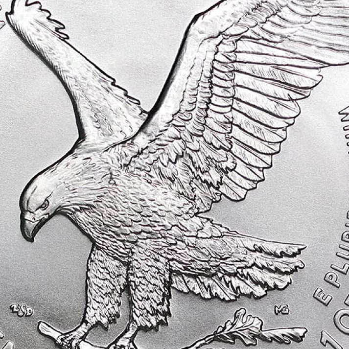 Silver American Eagle coin 2024