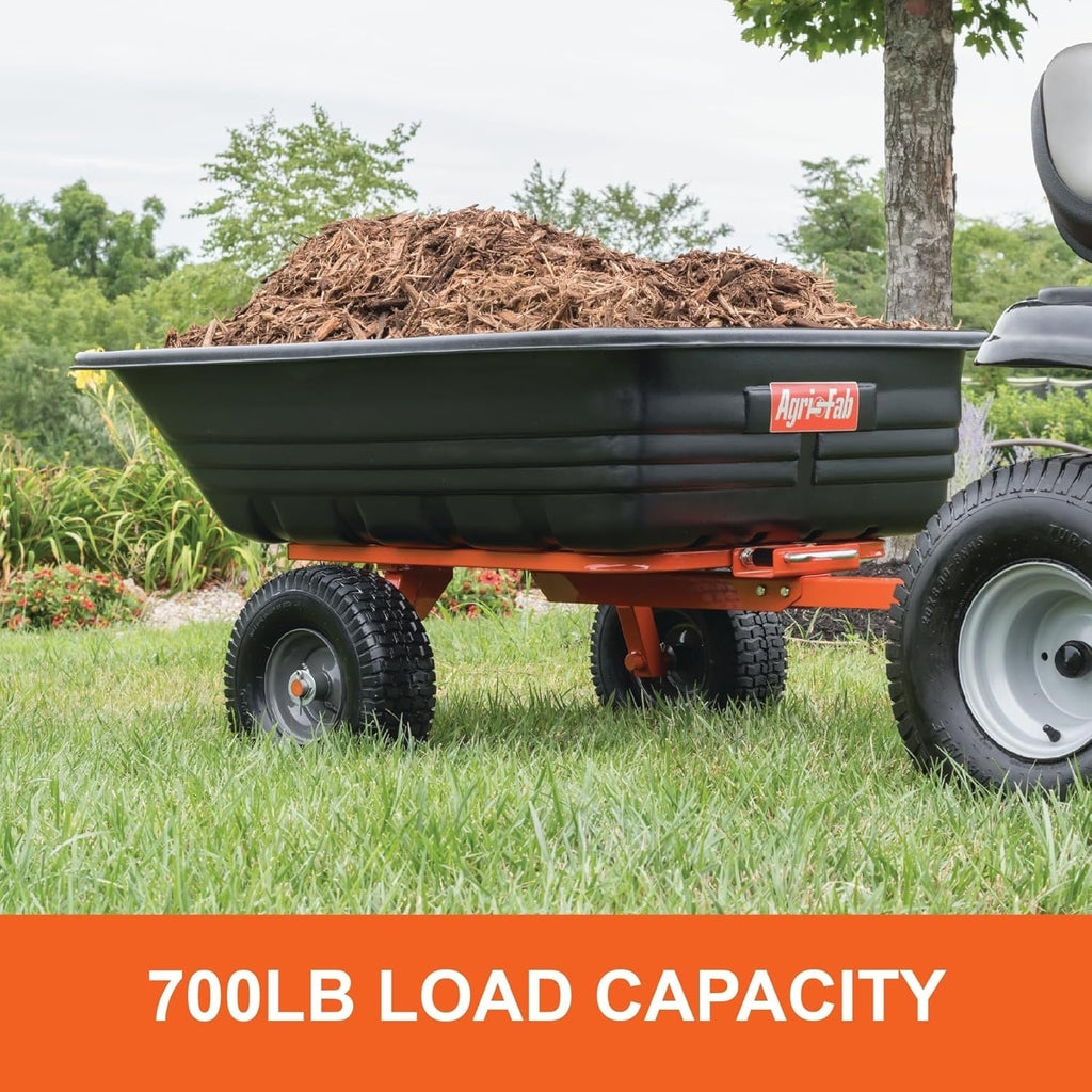 Agri-Fab 16 cu ft Steel Dump Cart – 800 lb Capacity