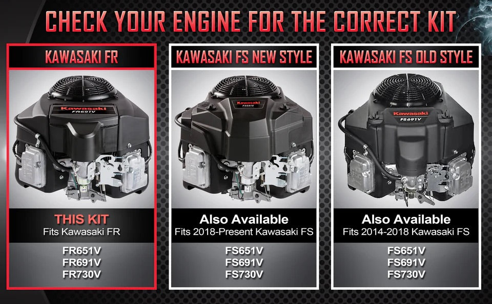Kawasaki FR Air Filter Upgrade Kit