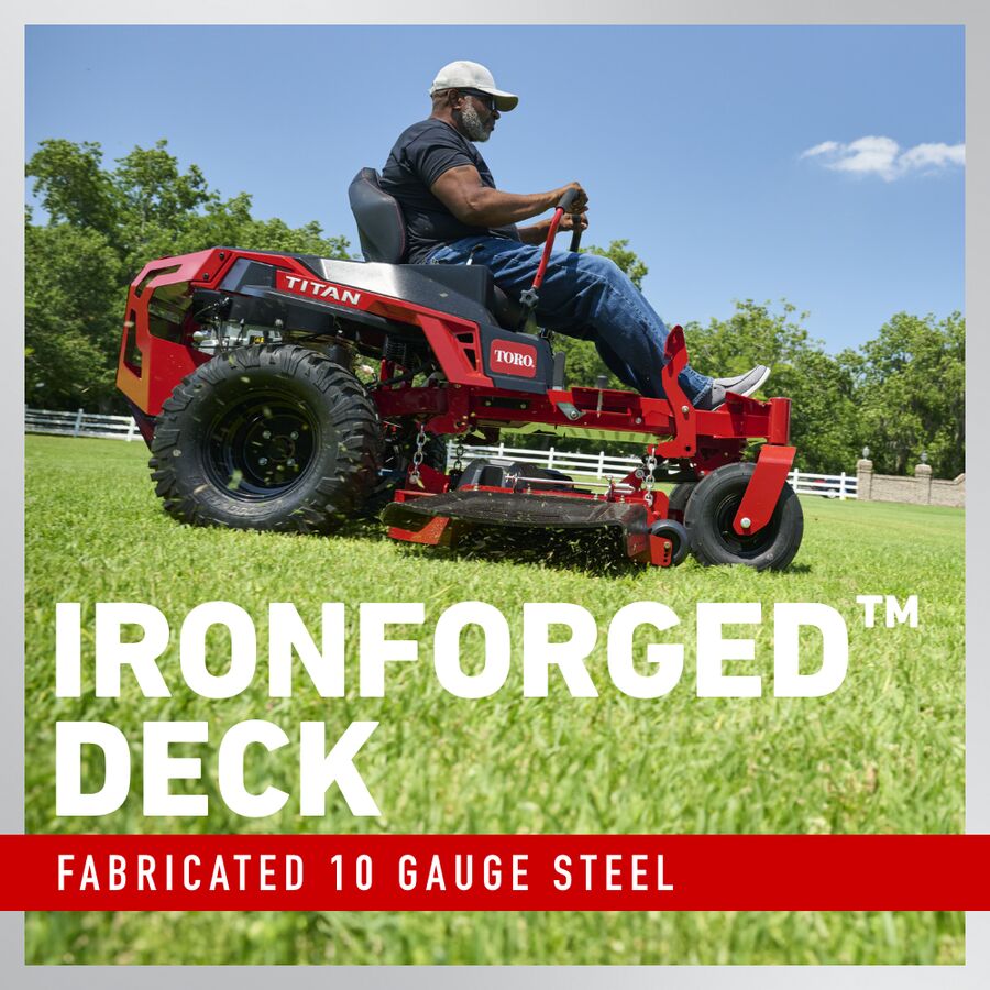 Toro TITAN 60 60" Zero-Turn Mower – 26 HP Kohler, MyRIDE