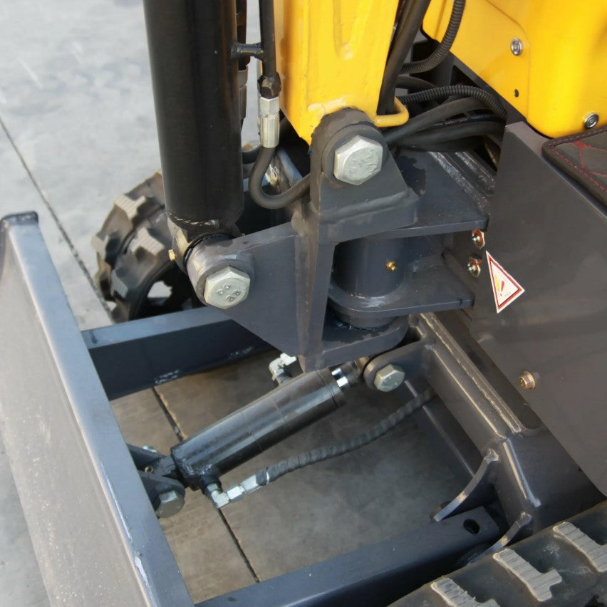 AGT DM12-C 1-Ton Mini Excavator – Side-Swing Boom & Hydraulic Thumb