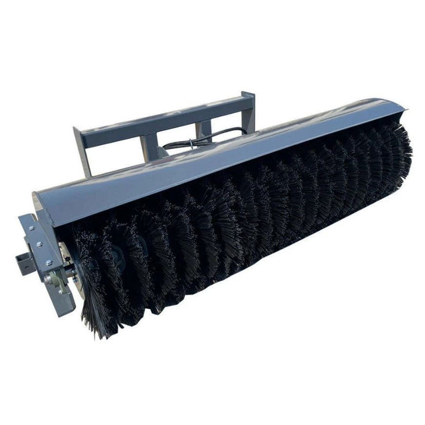 AGT SSAB72 72" Skid Steer Broom Sweeper Attachment – 16–21 GPM