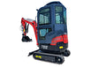 Typhon Terror XVIII 2-ton mini excavator with air-conditioned cabin