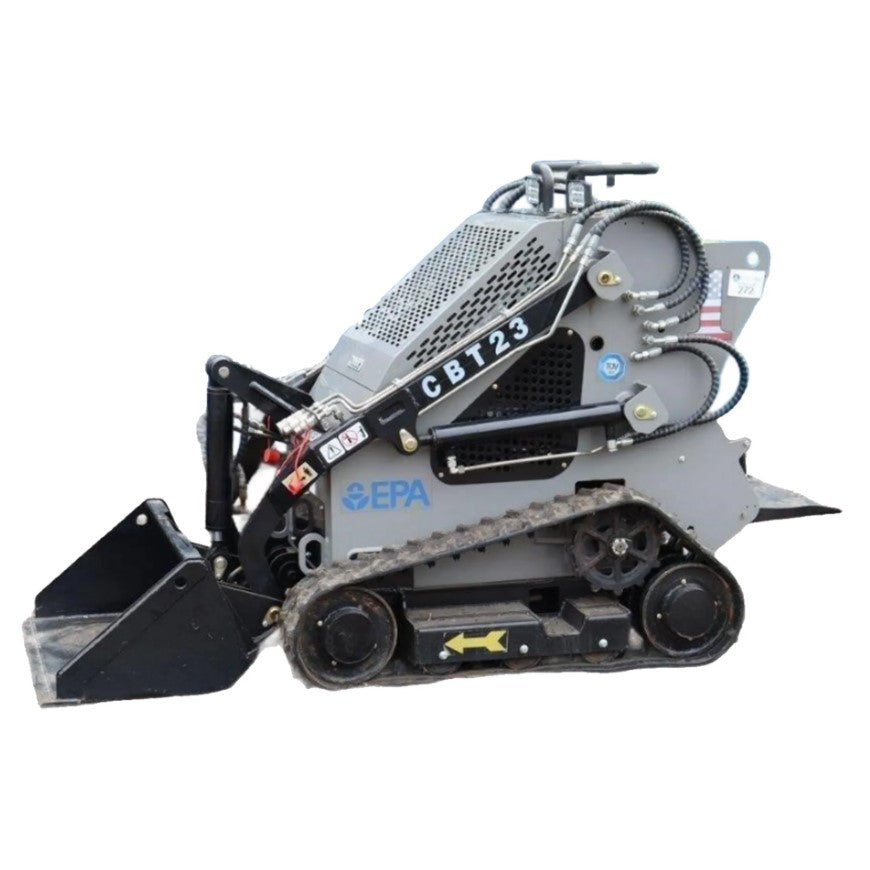 AGT CBT23 mini stand-on skid loader mini crawler