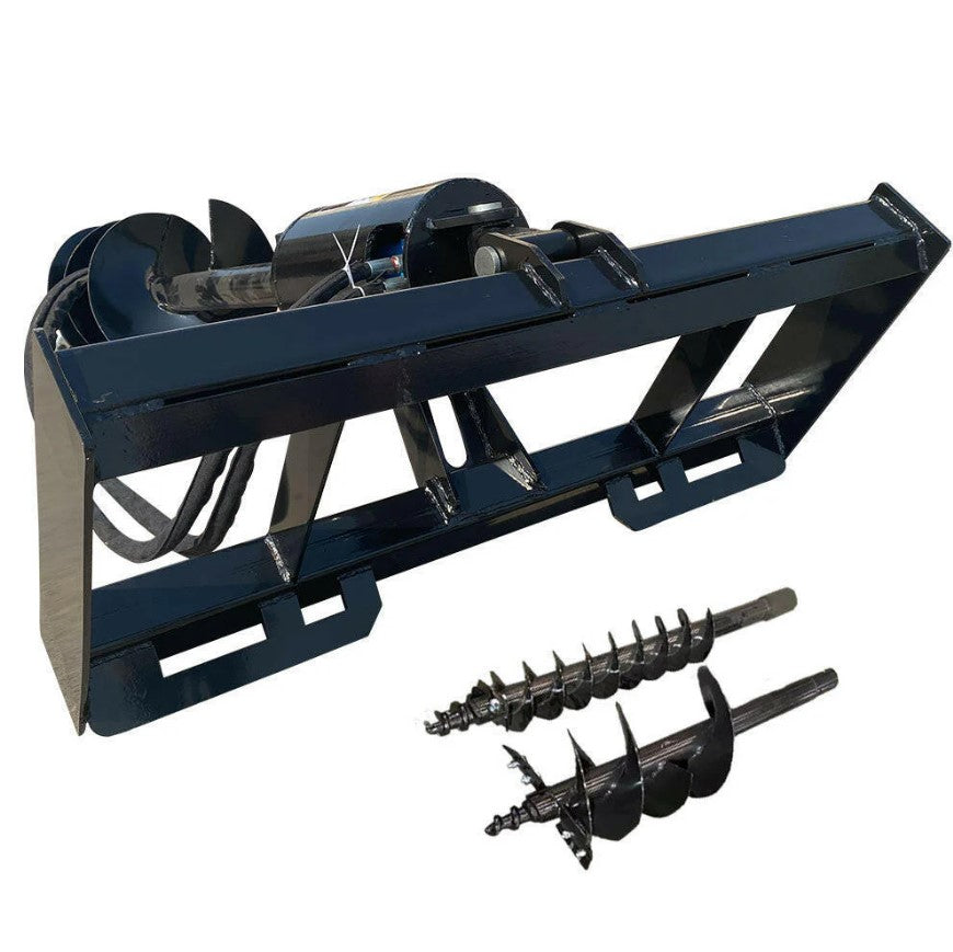 AGT SSECAG-Y Skid Steer Hydraulic Auger – 3 Bits, 12–16 GPM