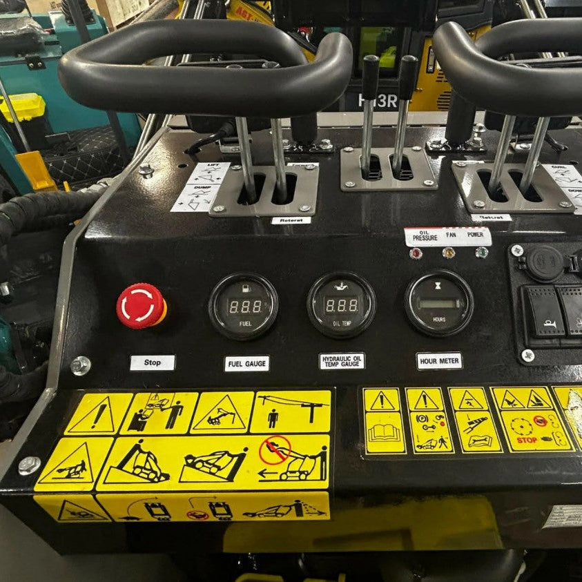 AGT CBT23 Stand-On Mini Skid Steer – 23 HP Briggs & Stratton