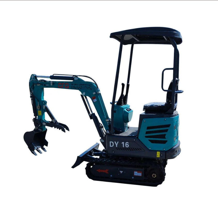 AGT DY16 1-Ton Mini Excavator – Kubota Diesel Engine