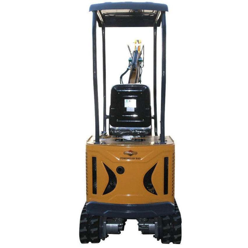 AGT DM12-C 1-Ton Mini Excavator – Side-Swing Boom & Hydraulic Thumb