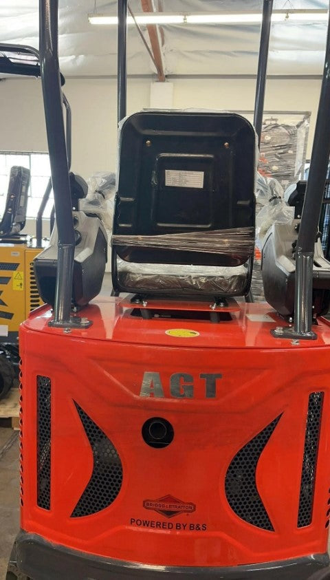 AGT DM12X-C 1-Ton Mini Excavator – Pilot Control & Hydraulic Thumb