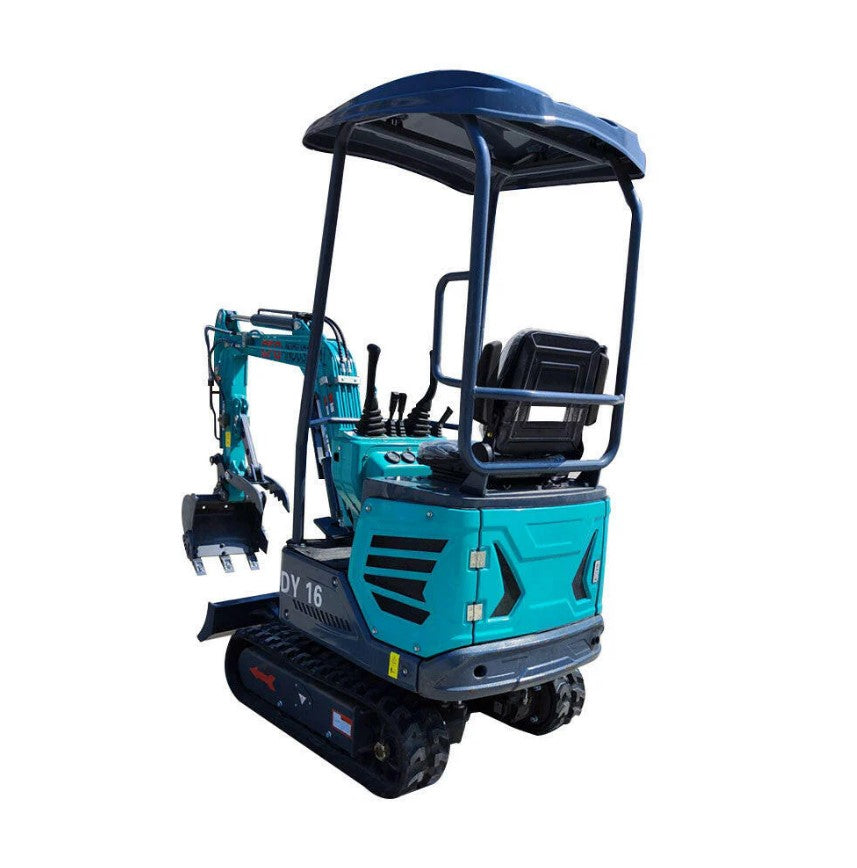 AGT DY16 1-Ton Mini Excavator – Kubota Diesel Engine