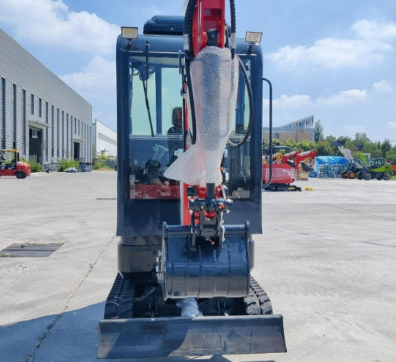TYPHON Terror XVIII 2-Ton Mini Excavator – Kubota Diesel, A/C Cab