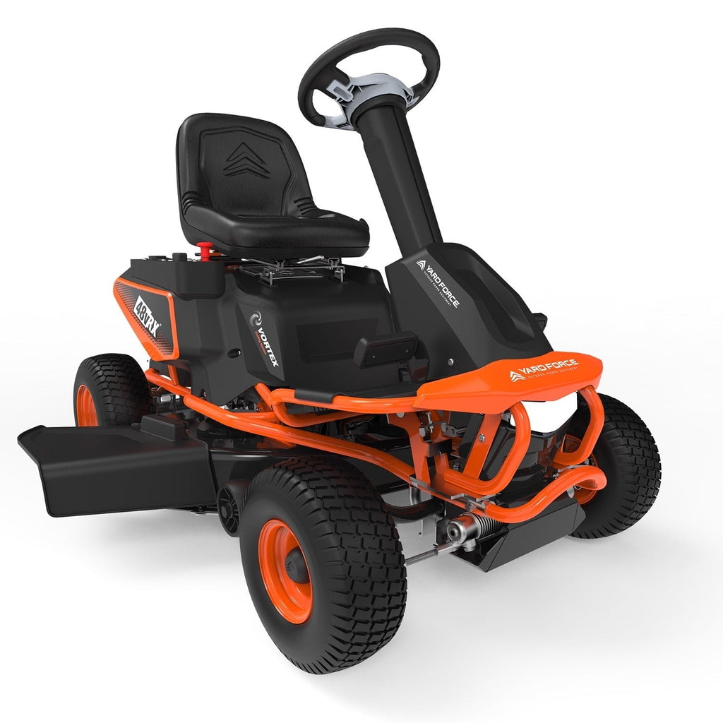 Yard Force YF48vRX 38-inch electric riding mower with 48V battery