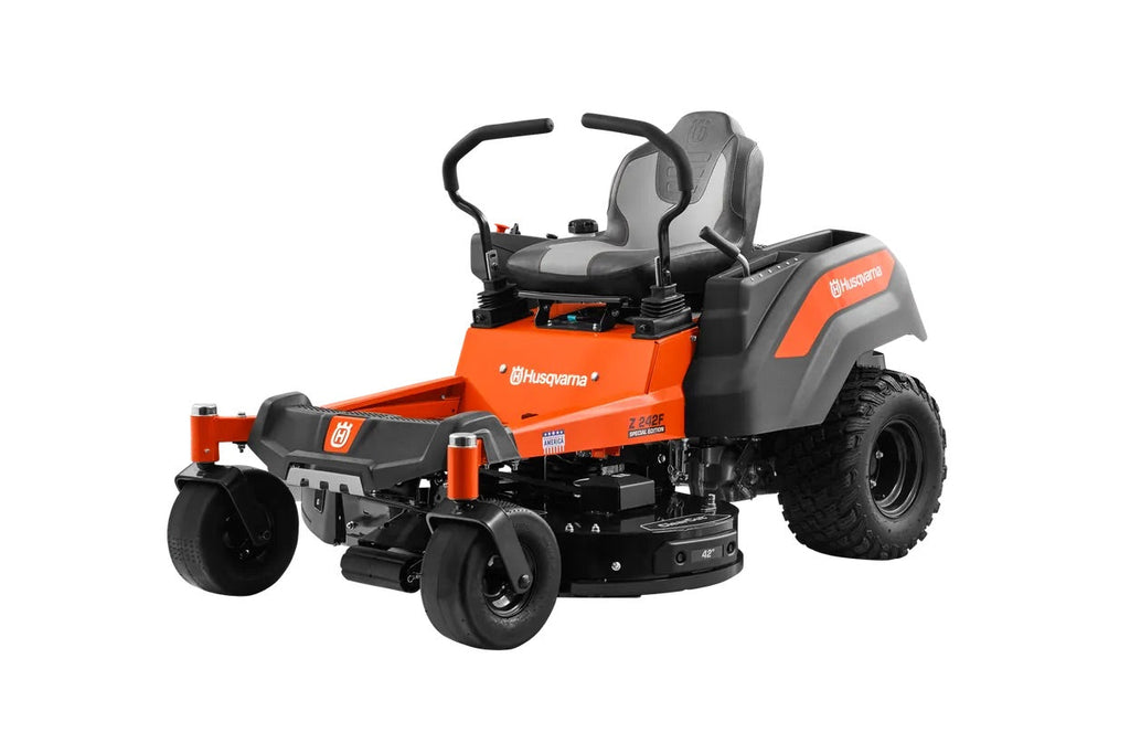 Husqvarna Z242F Special Edition 42-inch zero-turn mower with 21.5 HP Kawasaki engine