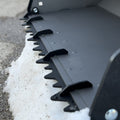 Universal front-end loader attachment for garden tractors, 350 lb lift, 38-inch bucket