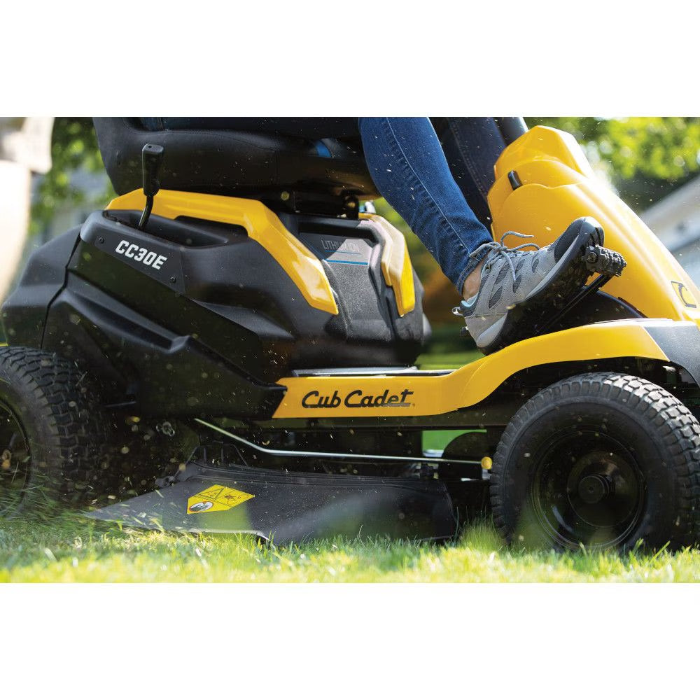 Cub Cadet CC30E 30" Electric Riding Mower – 56V Lithium-Ion