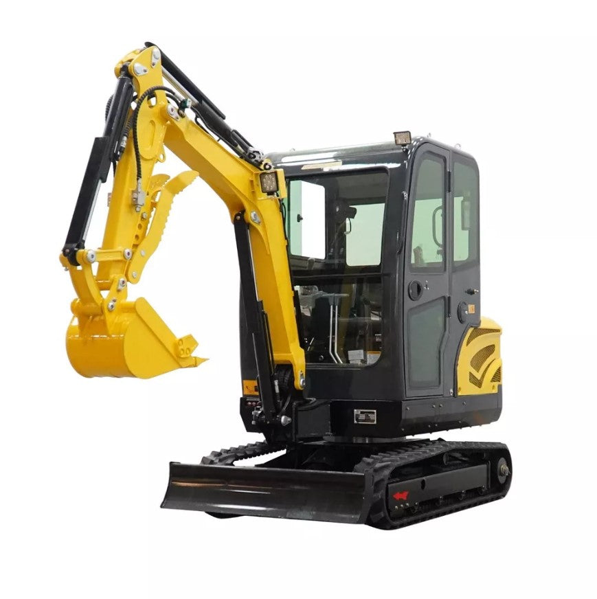 MACHPRO MP46 2-Ton Mini Excavator – 33.5 HP EPA Engine, Cab