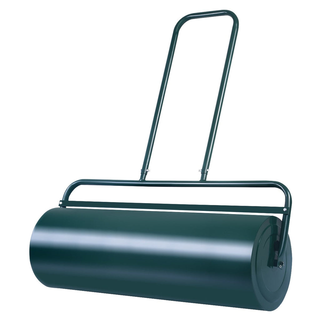 36-inch tow-behind steel lawn roller, sand or water fillable to 600 lb
